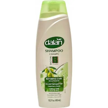 Šampon Šampon na vlasy OBNOVUJÍCÍ s olivovým olejem a BIOTIN Complex DALAN 450 ml NOVÝ