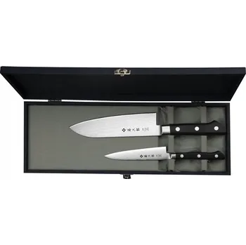 Kuchyňský nůž Sada 2 nožů Tojiro DP Damascus HQ Santoku Petty