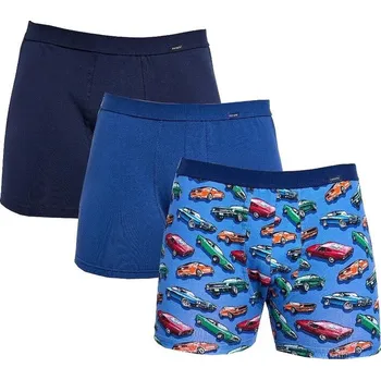 Pánská móda Cornette pánské boxerky- vícebarevné, Vícebarevné M i384_53248691