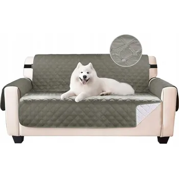 Napínací potah Potah na pohovku (kanape) šedý