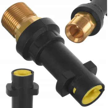 Příslušenství pro vysokotlaký čistič Redukce / Adaptér BAYONET z KÄRCHER HD HDS M22 na řadu K2 K3 K4 K5 K6 K7