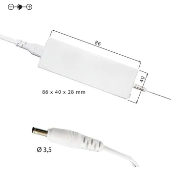 LED páska MCLED Zdroj ML-443.036.35.0, 24V, 24W, napájecí ML-443.036.35.0