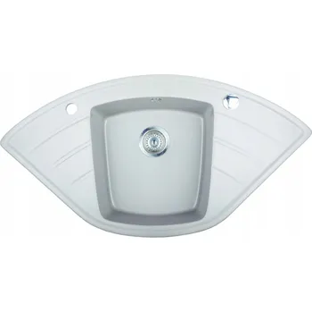 Granitový dřez Jednokomorový granitový dřez Brenor Altair, šedý