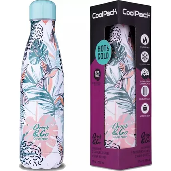 Láhev COOLPACK TERMO LÁHEV LAHEV NA PITÍ KOVOVÁ LÁHEV NA VODU THAI BEZ BPA 500 ML