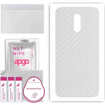 Pouzdro na mobilní telefon Fólie na zadní stranu OnePlus 7 - karbonově Průhledný