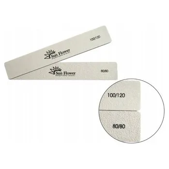 Pilník na nehty č. 100/120 široký XL bílý 1 Ks .