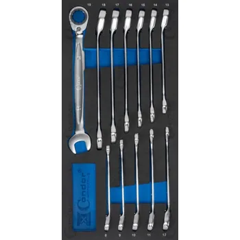 Klíč Sada očkoplochých klíčů s ráčnou Condor werkzeug 7360