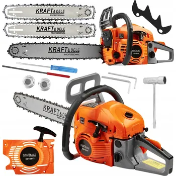 Motorová pila Řetězová pila Kraft&Dele 1000 W / 5,9 HP