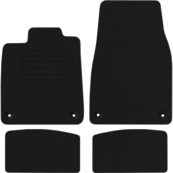 autokoberec Kobercové rohože Edecor velurové 4 ks