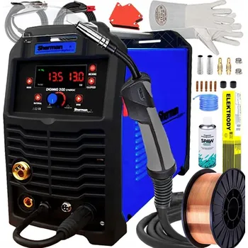 Svářečka Svářečka MIGOMAT SHERMAN DIGIMIG 200X SYNERGICKÁ MIG MAG MMA TIG 200A 230V
