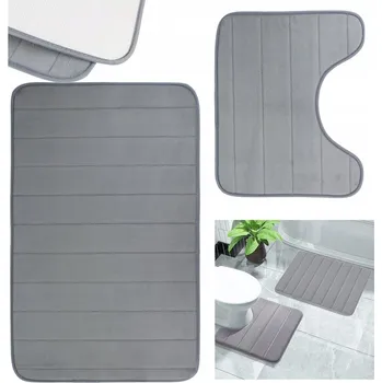 Koupelnová předložka Sada koupelnových předložek 2 ks Protiskluzové koberečky