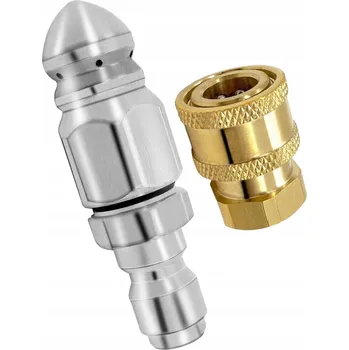 Vysokotlaký čistič TLAKOVÁ MYČKA KANALIZAČNÍ TRYSKA MINI PŘÍSLUŠENSTVÍ PRO VYPOUŠTĚCÍ HADICE