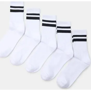 Pánské ponožky Sinsay - Základní ponožky 5 balení - bílá - 820EL-00X - 820EL-00X-39R