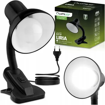 Lampička Stolní lampa Lumiled Liria černá, výkon až 13 W