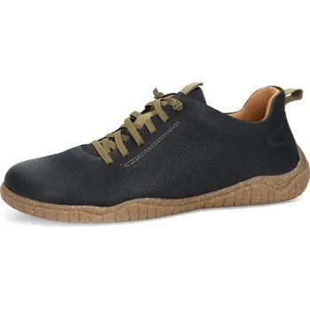 Pánské polobotky Josef Seibel pánské nubukové polobotky - tmavomodré