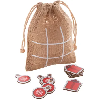 Vánoční ozdoba Juxo vánoční piškvorky, ozdoba a dárek přírodní