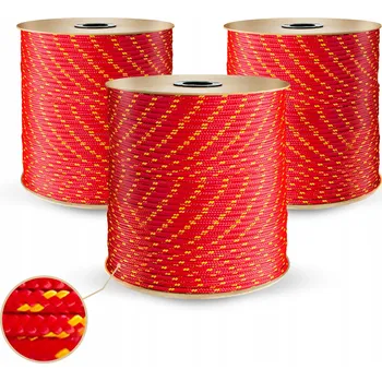 Lany Polypropylenové lano DQ-PP 8 mm 50 m