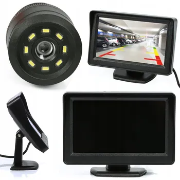 IP kamera COUVACÍ KAMERA KULATÁ 8 LED MONITOR LCD TFT 4,3''