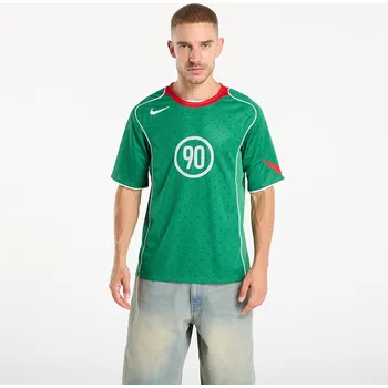 cyklistický dres Dres Nike Total 90 Men's Dri-FIT Soccer Jersey Classic Green/ Sport Red/ White/ White S