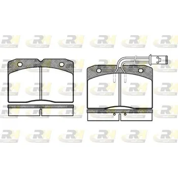 Brzdová destička Klocki hamulcowe 21188, 2211.12