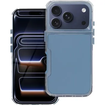 Náhradní kryt pro mobilní telefon Kryt Matrix iPhone 17 Pro Blue