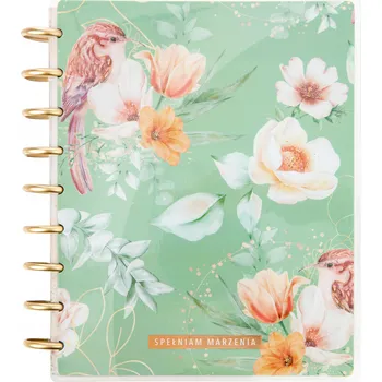 Obraz Zápisník/Plánovač Zanotuj Mě zelený