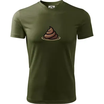 Pánské oblečení Bobek hnědý - Pánské triko Fantasy sportovní (dresovina) - L ( Military )