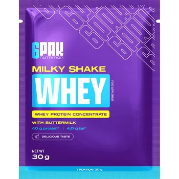 Protein Protein syrovátkový koncentrát - WPC BALENÍ 6 KUSŮ Nutrition prášek 30 g příchuť jahoda