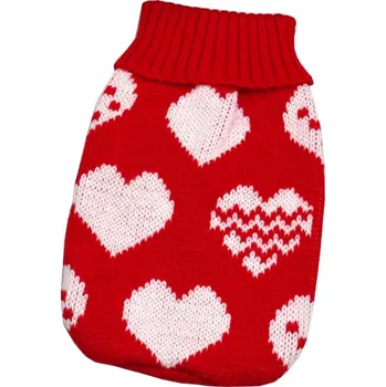 Dámský svetr Svetr DKM červený XXL