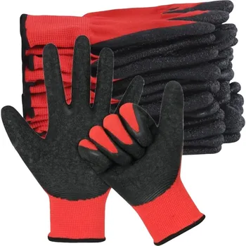 Pracovní rukavice Rukavice MAGROS Ochranné rukavice BOZP Latexové Velikost 7-S velikost 7 - S 10 párů