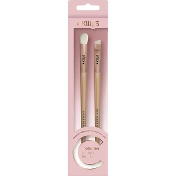 Kosmetický štětec KILLYS COLLAGEN BEAUTY BRUSH KOSMETICKÉ ŠTĚTCE OČÍ, ŠTĚTEC NA OBOČÍ 2ks
