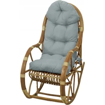 Polštář POLŠTÁŘ NA HOUDACÍ KŘESLO Z PŘÍRODNÍHO RATANU 130x50 cm