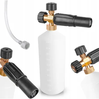 Příslušenství pro vysokotlaký čistič PĚNOVACÍ NÁSTAVEC PRO TLAKOVÉ MYČKY KARCHER HD HDS závit M22 PĚNOVACÍ TRYYSKA TECHKAR 1 Litr