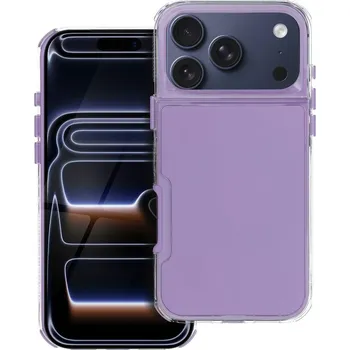 Náhradní kryt pro mobilní telefon Matrix kryt iPhone 17 Pro Max Light Violet