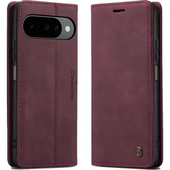 Pouzdro na mobilní telefon Flipové pouzdro Caseme pro Google Pixel 10 Pro, červené