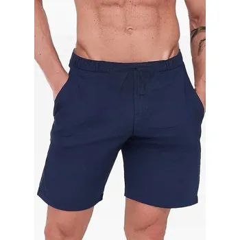 Pánské pyžamo Pánské pyžamové kalhoty Cornette 883/01 vel. L (48) tmavě modré kapsy