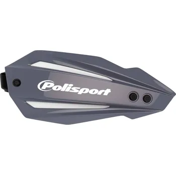 POLISPORT kryty páček model BULLIT FULL WRAP AROUND s univerzální montážní sadou 22/28 barva šedá (POLISPORT kryty páček model BULLIT FULL WRAP AROUND s univerzální montážní sadou 22/28 barva šedá)