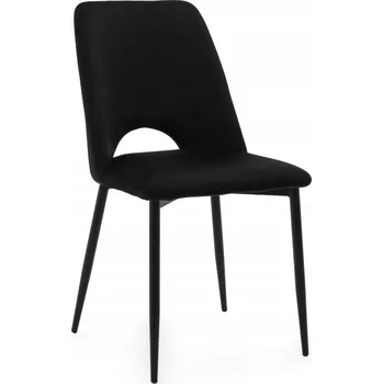 Jídelní židle Židle New Home velur černá 1 ks