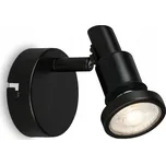 Nástěnné svítidlo Briloner černé GU10 4,8 W