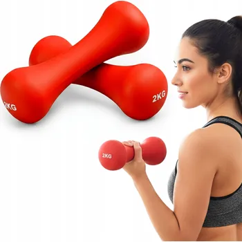 Neoprenové činky Pretorians 2x 2 kg, 2 ks