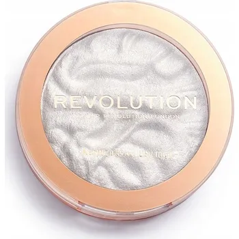 Rozjasňovač Jednotlivý lisovaný rozjasňovač Makeup Revolution Re-Loaded růžový Set the Tone 150 g