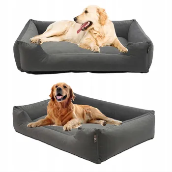 Pelíšek pro psa Pelíšek BIANKA XXL 100/75 matrace grafit barva