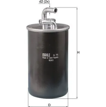 Palivový filtr Palivový filtr KNECHT KL 775