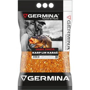 Návnadová surovina Návnada GERMINA COARSE Carp Lin Crucian 3kg