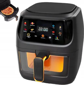 fritéza FRITÉZA HORKOVZDUŠNÁ BEZ TUKU 1800W 6L S DOTYKOVÝM LCD DISPLEJEM