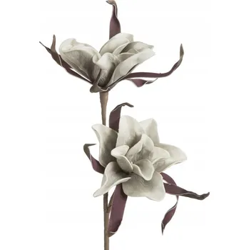 umělá květina Umělá květina dekorativní 79 cm stříbrná z EVA pěny