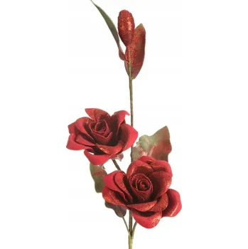 umělá květina Dekorativní Umělá květina červená 83 cm Eurofirany