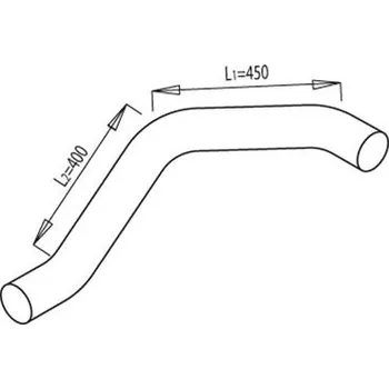 Výfuková trubka Výfuková trubka DINEX 49282