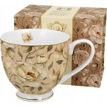 Hrnek Duo ENGLISH ROSES CREAM porcelánový 530 ml