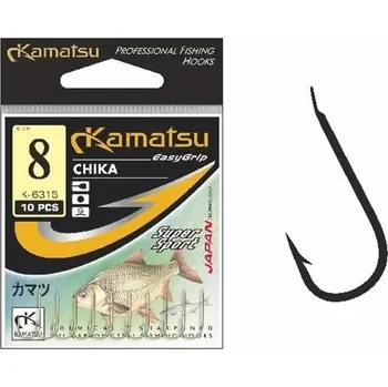 Rybářský háček Háčky na vodu, přívlačové háčky, háčky na plovoucí háčky, s protihrotem Kamatsu Chika 5137 roz.14 BLN 10 ks